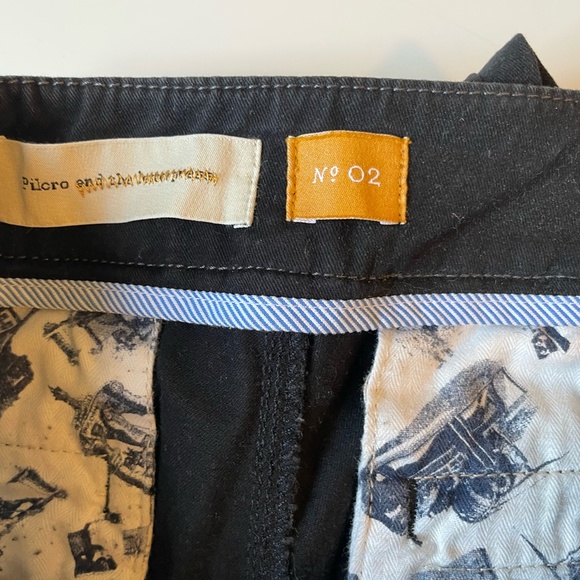 Anthropologie Pilcro Womens Moto Pants Black Ankle Zip Diamond Stitched size 2 - Picture 7 of 14